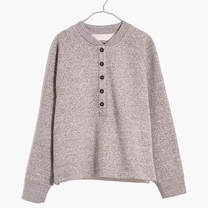 NWOT Madewell Henley Sweatshirt
